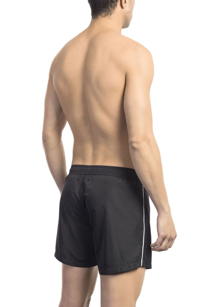 Bikkembergs Beachwear Roupa de banho BKK1MBS05_BLACK - Image 2