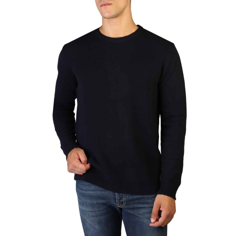 100% Cashmere Sweater C-NECK-M_500-NAVY