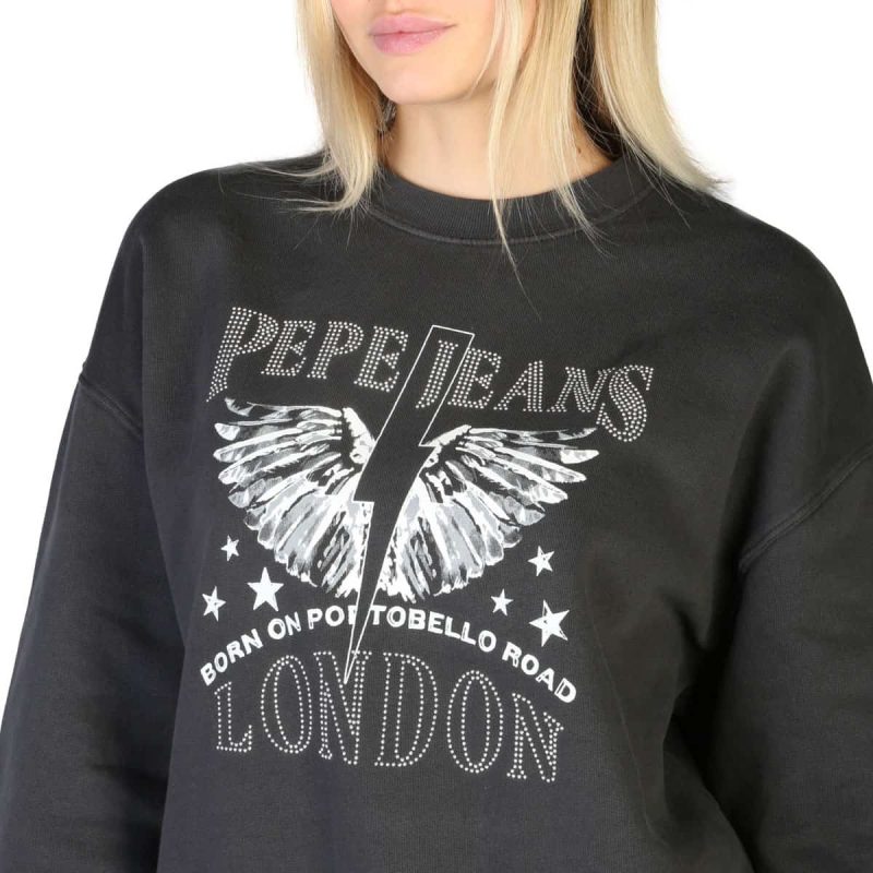 Pepe Jeans Camisolas CADENCE_PL581188_BLACK - Image 3