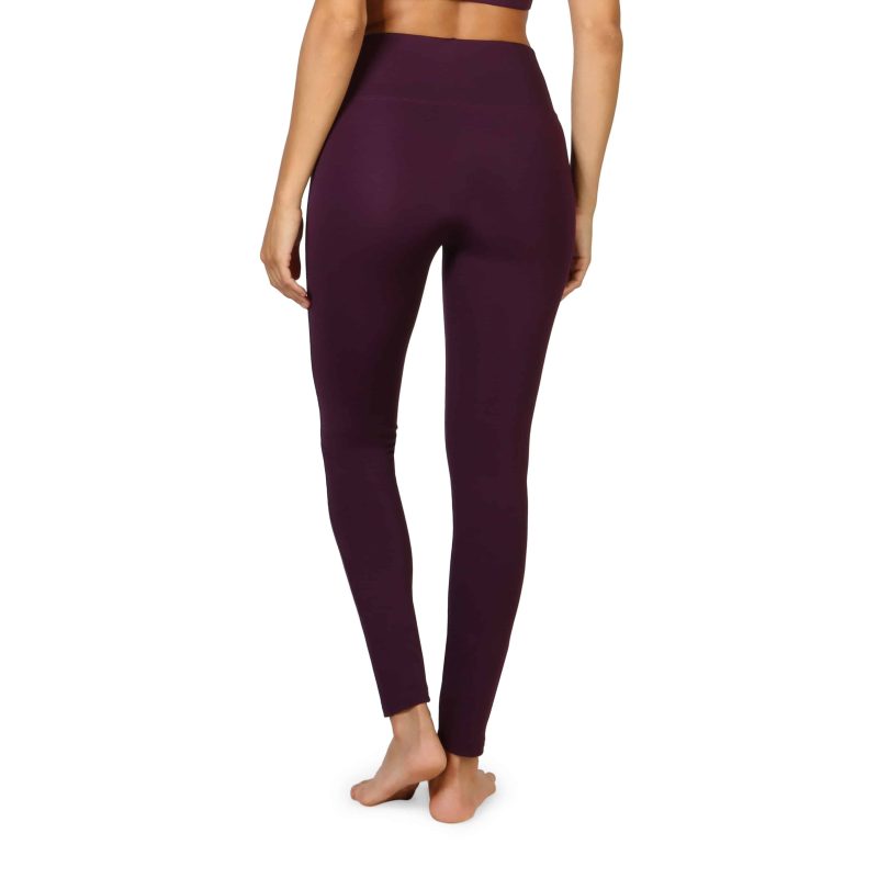 Bodyboo Leggings BB240678_Burgundy - Image 3