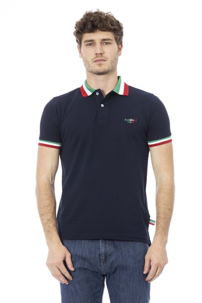 Baldinini Trend Polo MOD.4PO_SONDRIO_BluTricolore