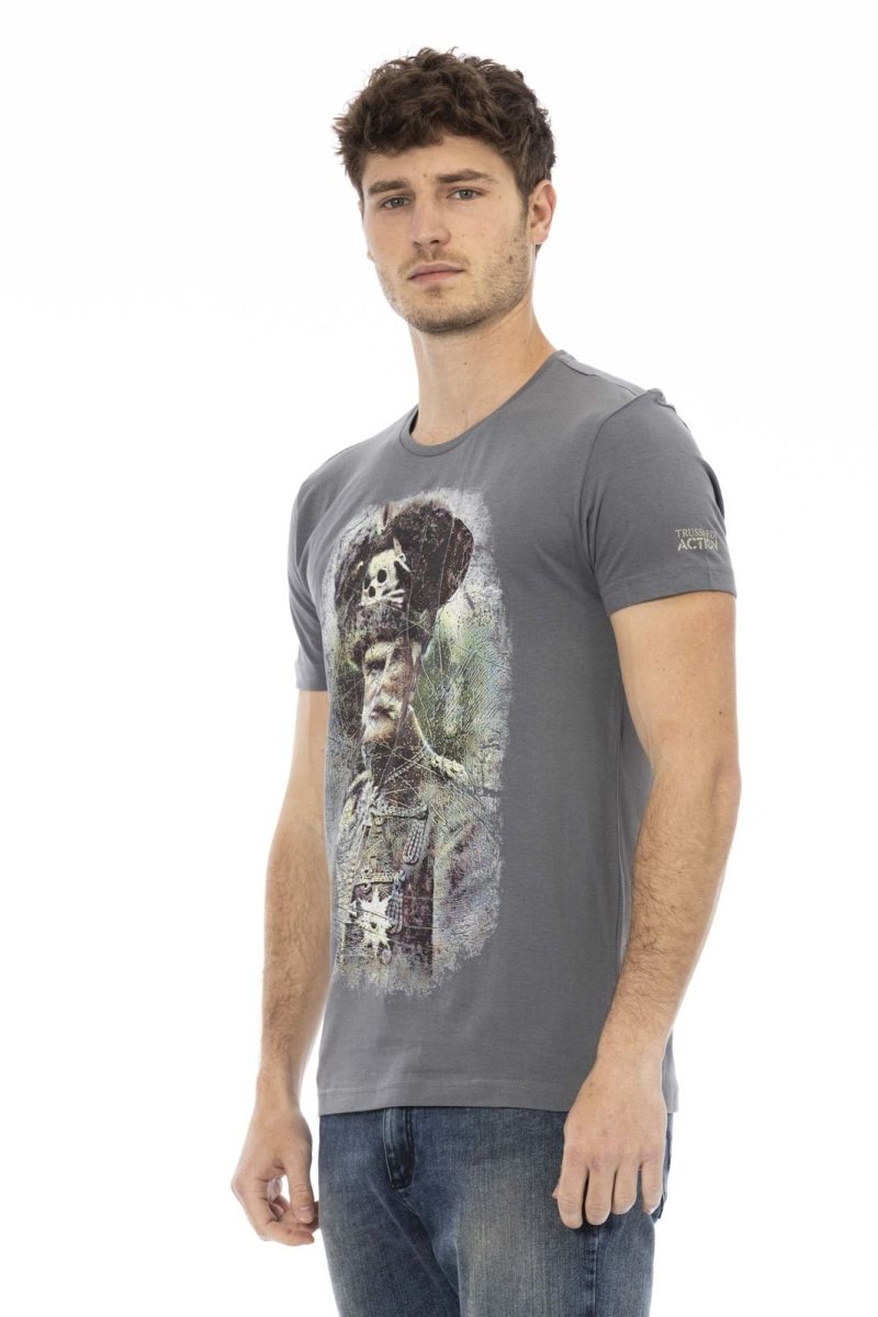 Trussardi Action Camiseta 2AT05_02Grey - Image 2