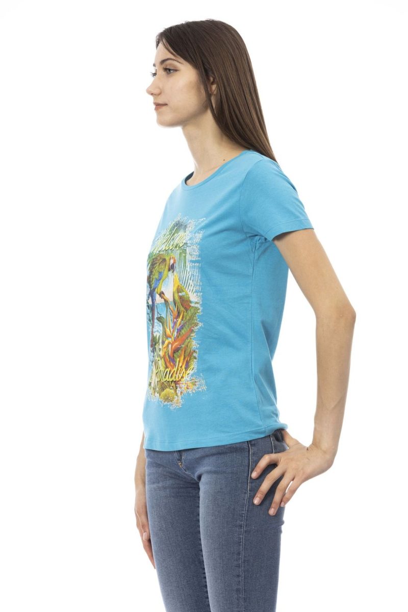 Trussardi Action Camiseta 2BT16_43Turquoise - Image 2