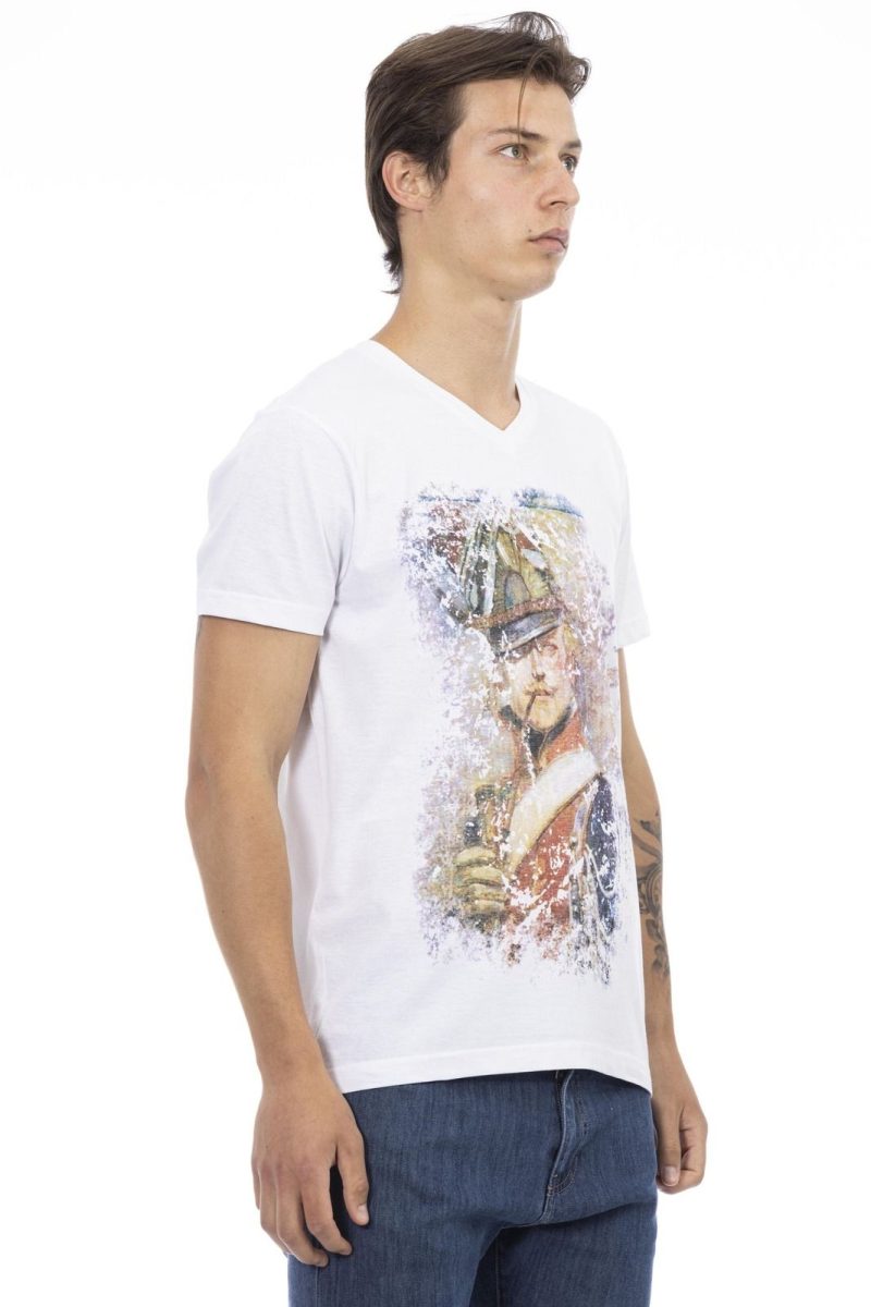 Trussardi Action Camiseta 2AT106_01White - Image 2