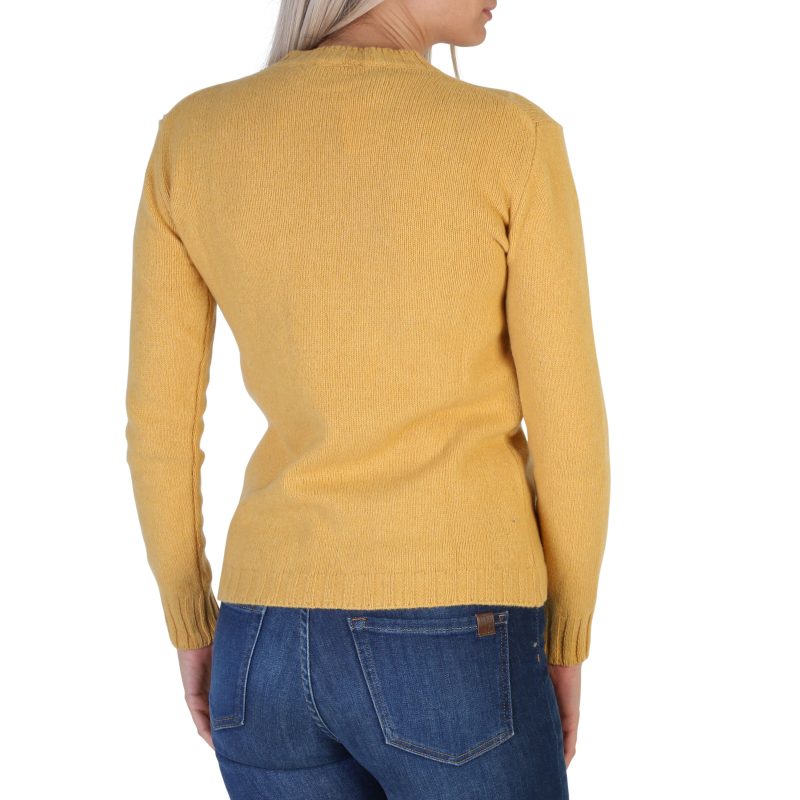 100% Cashmere Sweater DOM-FF7_E225-GIALLO - Image 2