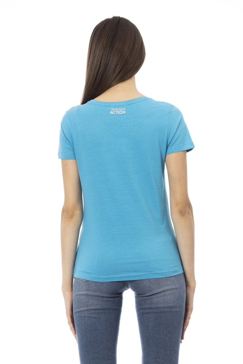 Trussardi Action Camiseta 2BT16_43Turquoise - Image 3