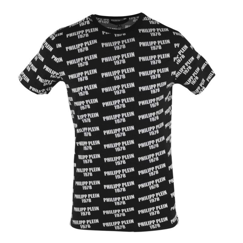 Philipp Plein Camiseta UTPG21-99_BLK-WHT