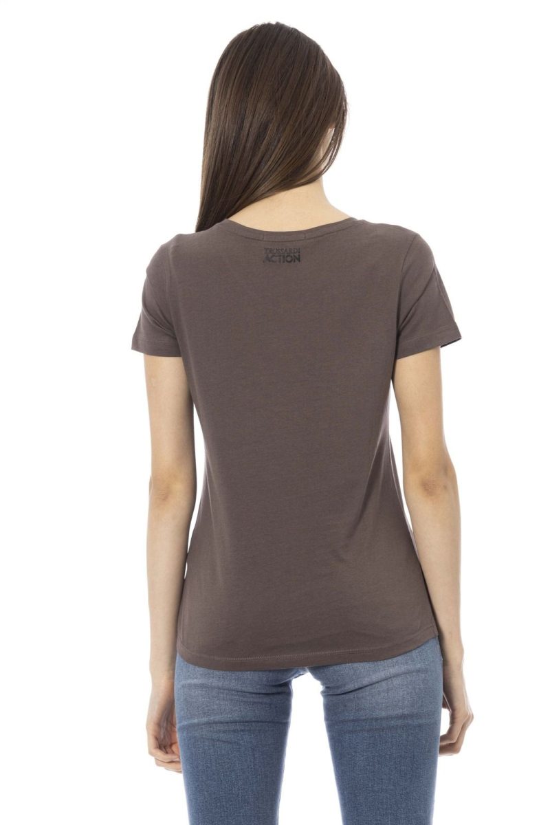 Trussardi Action Camiseta 2BT28_15Brown - Image 3