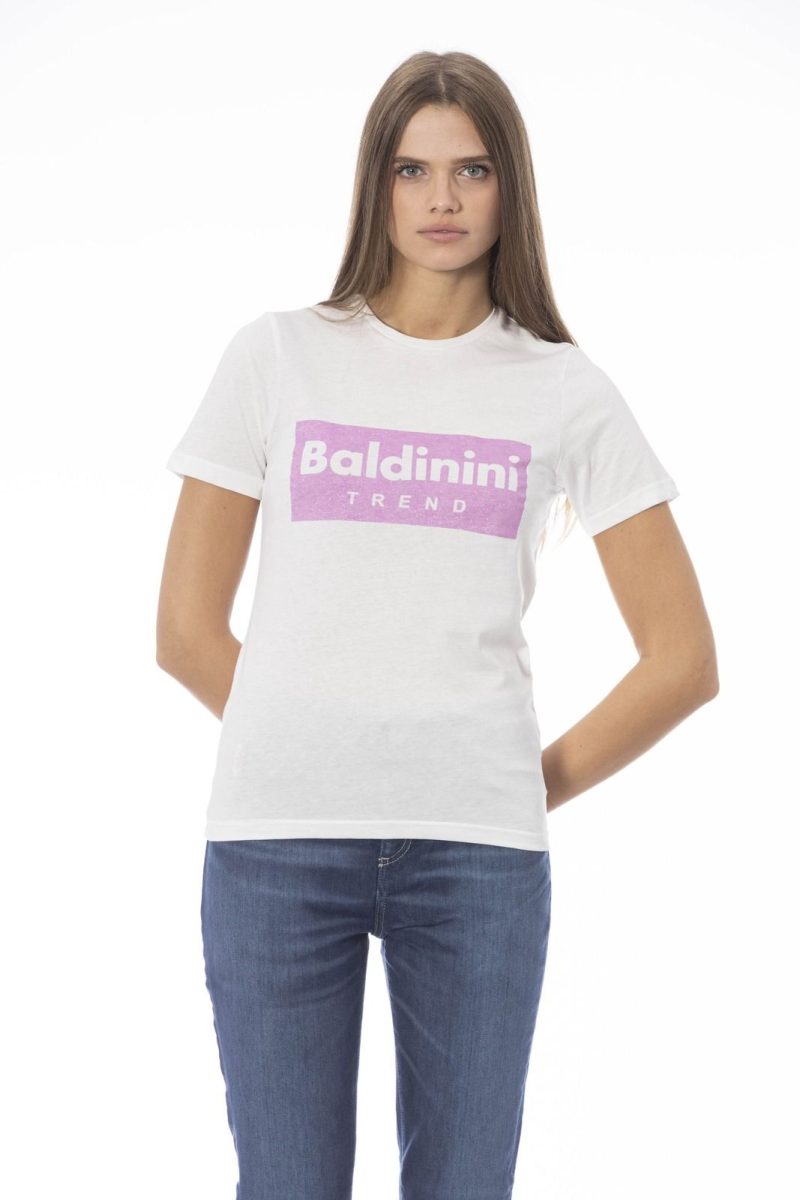 Baldinini Trend Camiseta TSD02_MANTOVA_Panna2 - Image 2