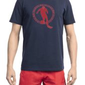 Bikkembergs Beachwear Camiseta BKK1MTS02_NAVY
