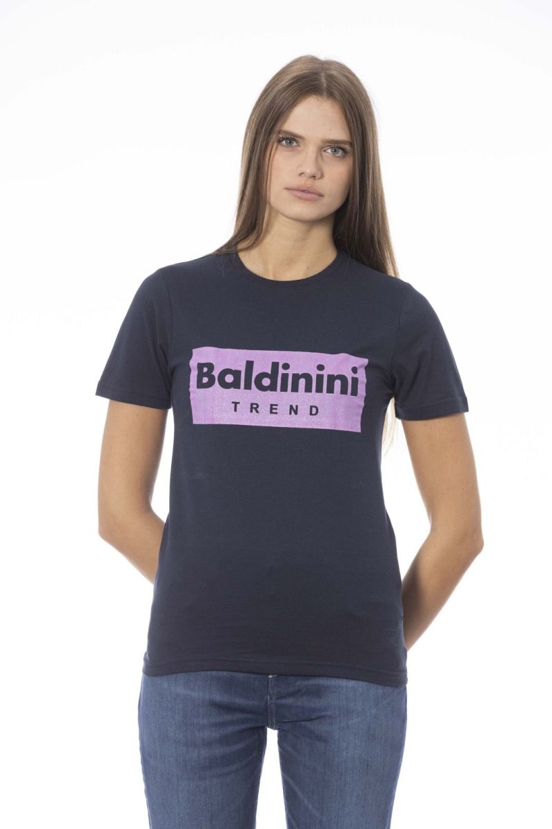 Baldinini Trend Camiseta TSD02_MANTOVA_BluNavy - Image 2