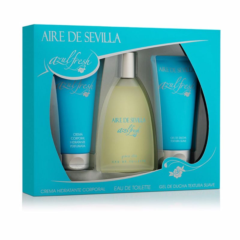 AIRE DE SEVILLA AZUL FRESH coffret 3 pz