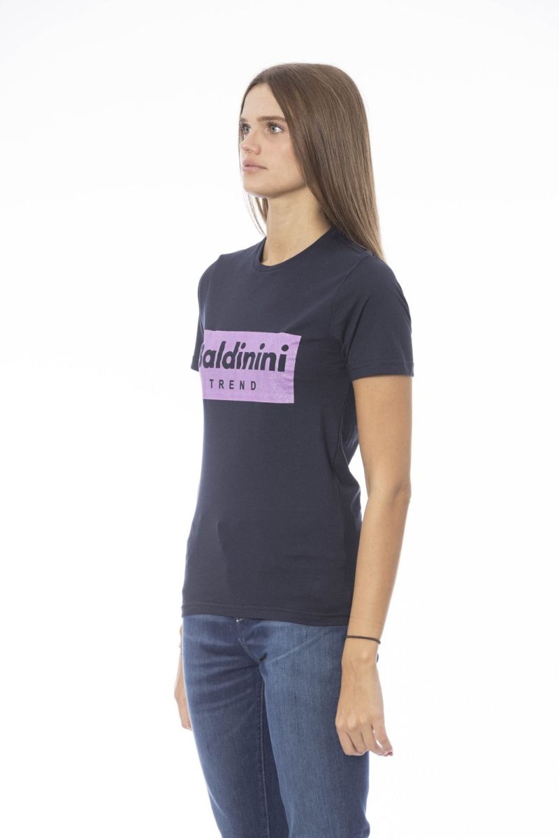 Baldinini Trend Camiseta TSD02_MANTOVA_BluNavy - Image 3