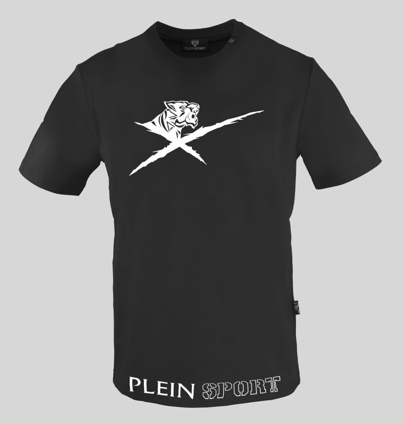 Plein Sport Camiseta TIPS41399_BLACK