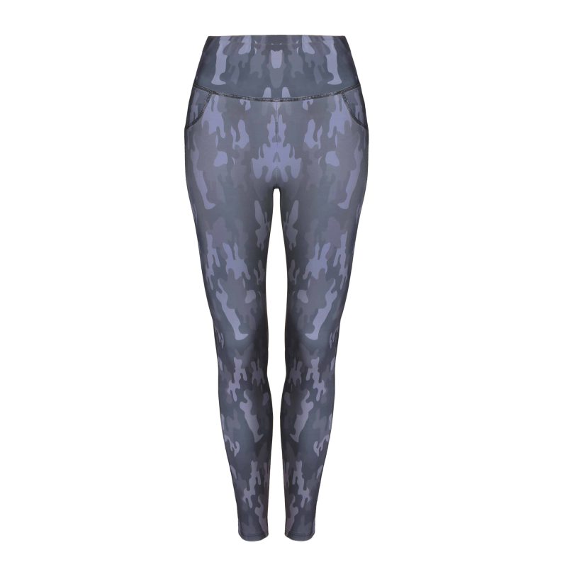 Bodyboo Leggings BB24004_Camo-DKGrey - Image 2