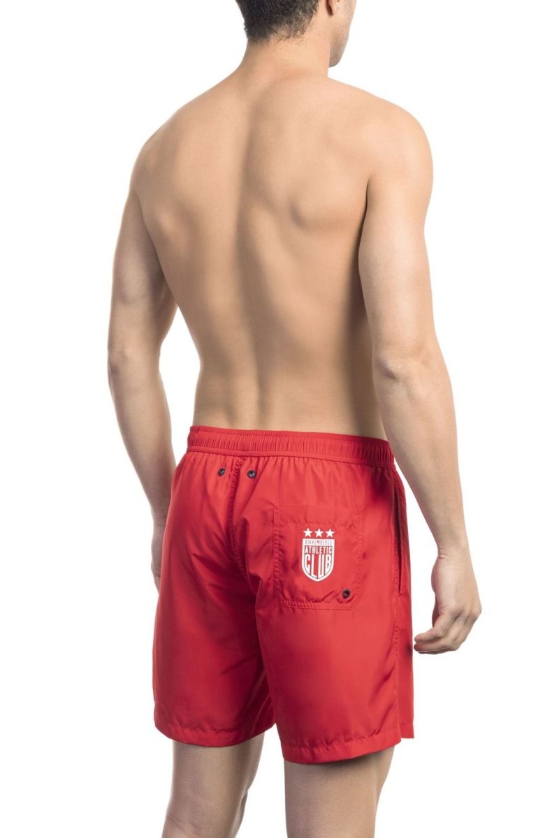 Bikkembergs Beachwear Roupa de banho BKK1MBM03_RED - Image 2