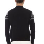 Alpha Studio Sweater AU123H_9001NEROGRIGIO_D - Image 3