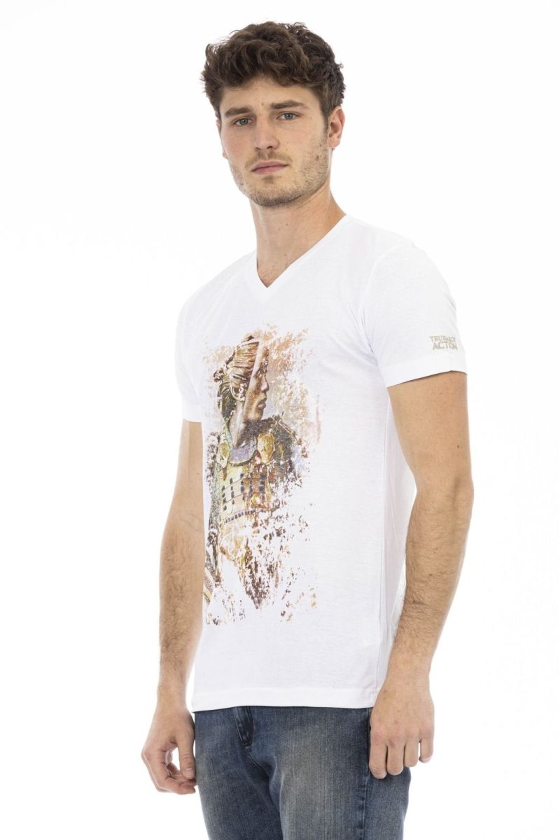 Trussardi Action Camiseta 2AT108_01White - Image 2