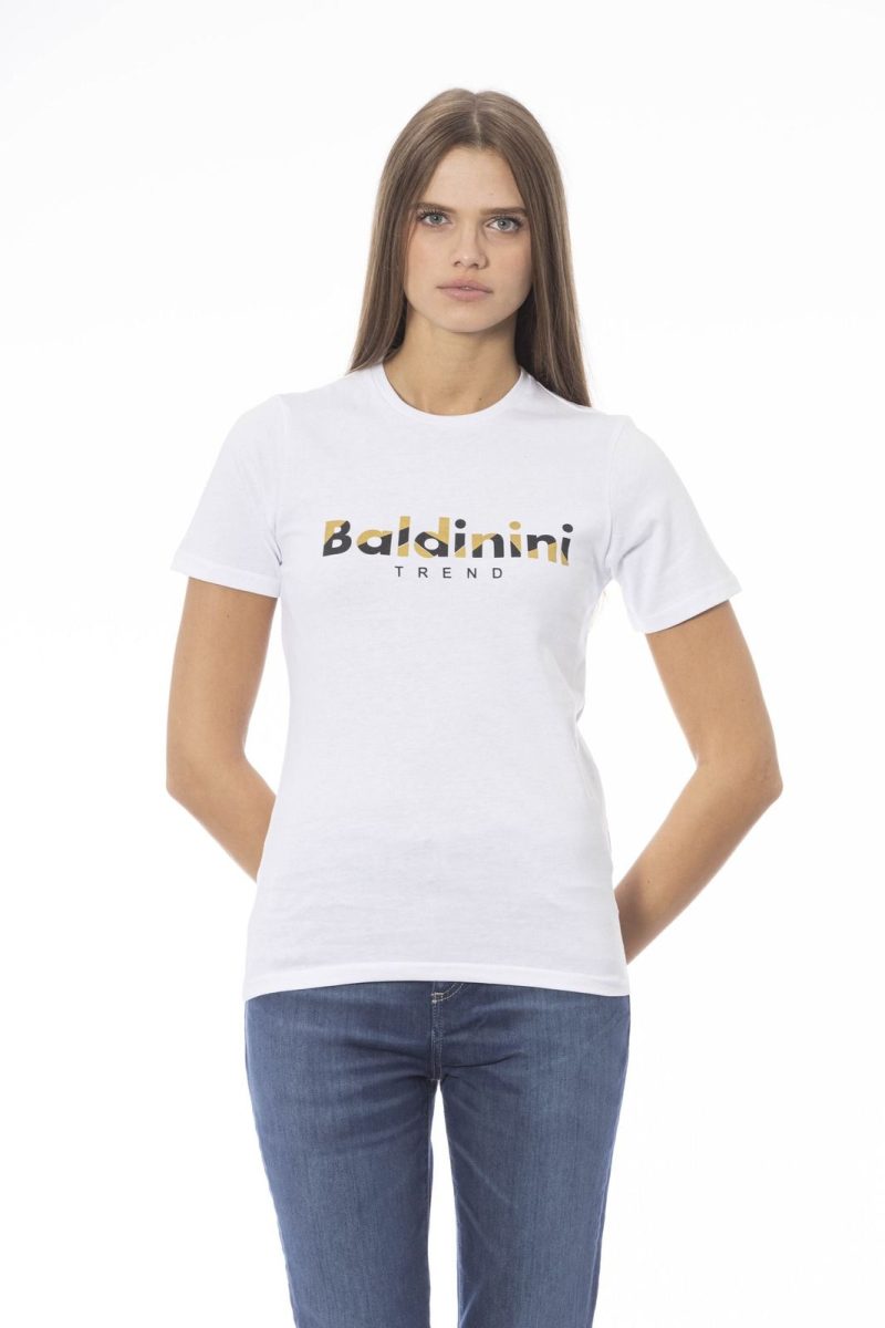 Baldinini Trend Camiseta TSD04_MANTOVA_BiancoWhite - Image 2