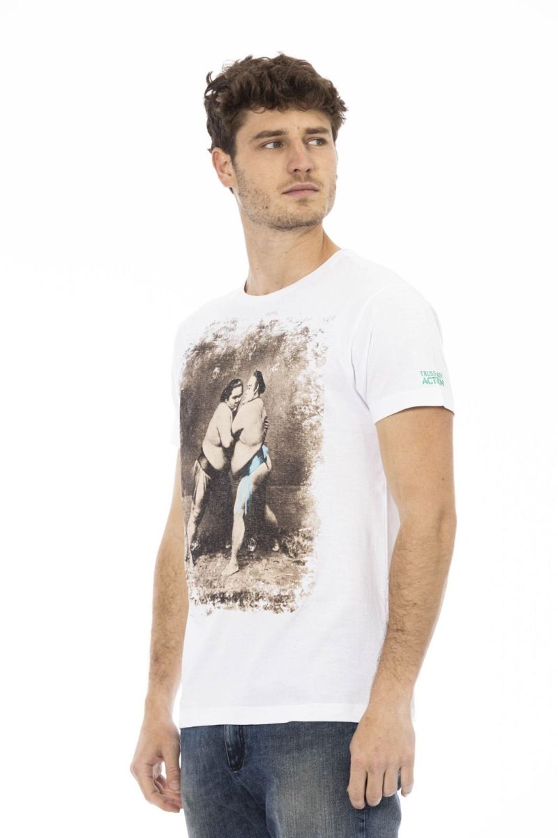 Trussardi Action Camiseta 2AT07_02White - Image 2