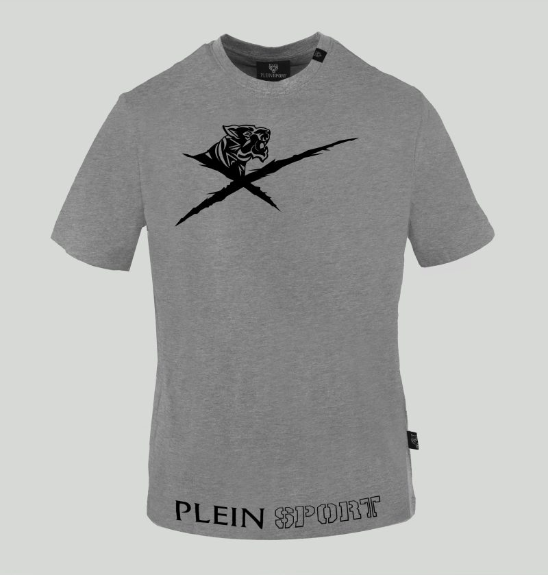 Plein Sport Camiseta TIPS41394_GREY