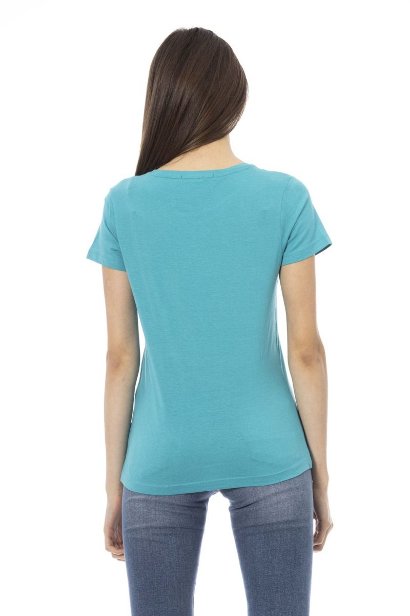 Trussardi Action Camiseta 2BT03_72Turquoise - Image 3