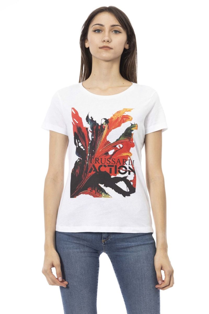 Trussardi Action Camiseta 2BT13_001WHITE