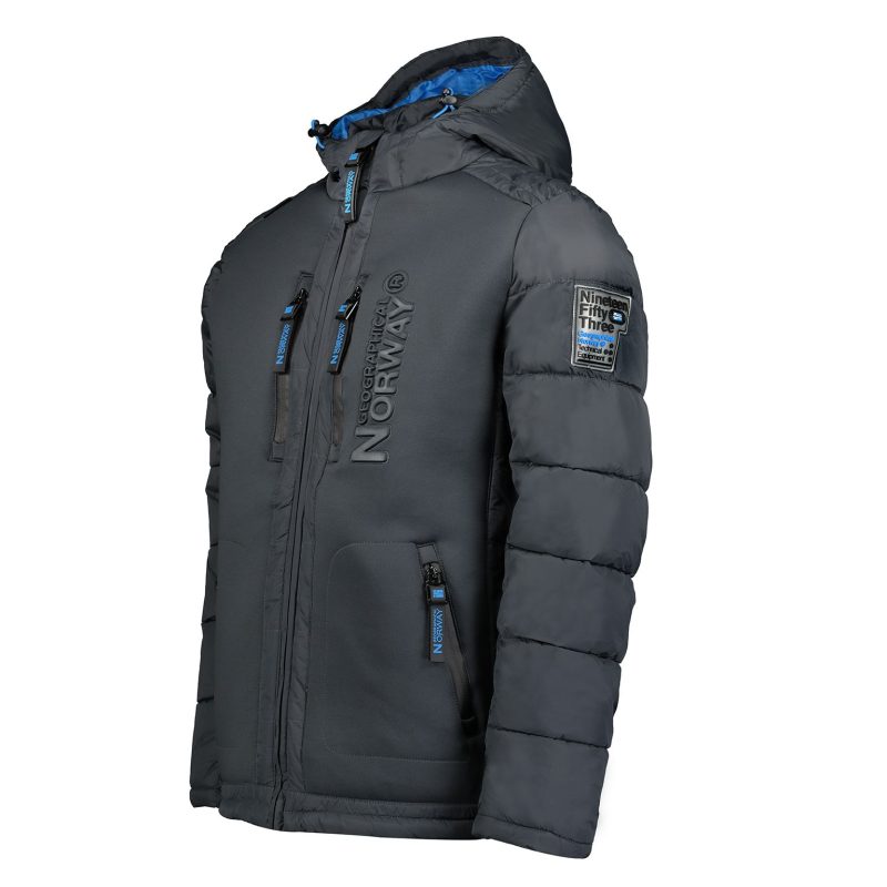 Geographical Norway Casacos Beachwood068_man_dkgrey - Image 2