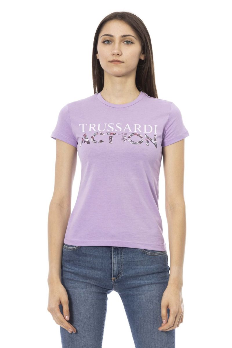 Trussardi Action Camiseta 2BT03B_27Lilac