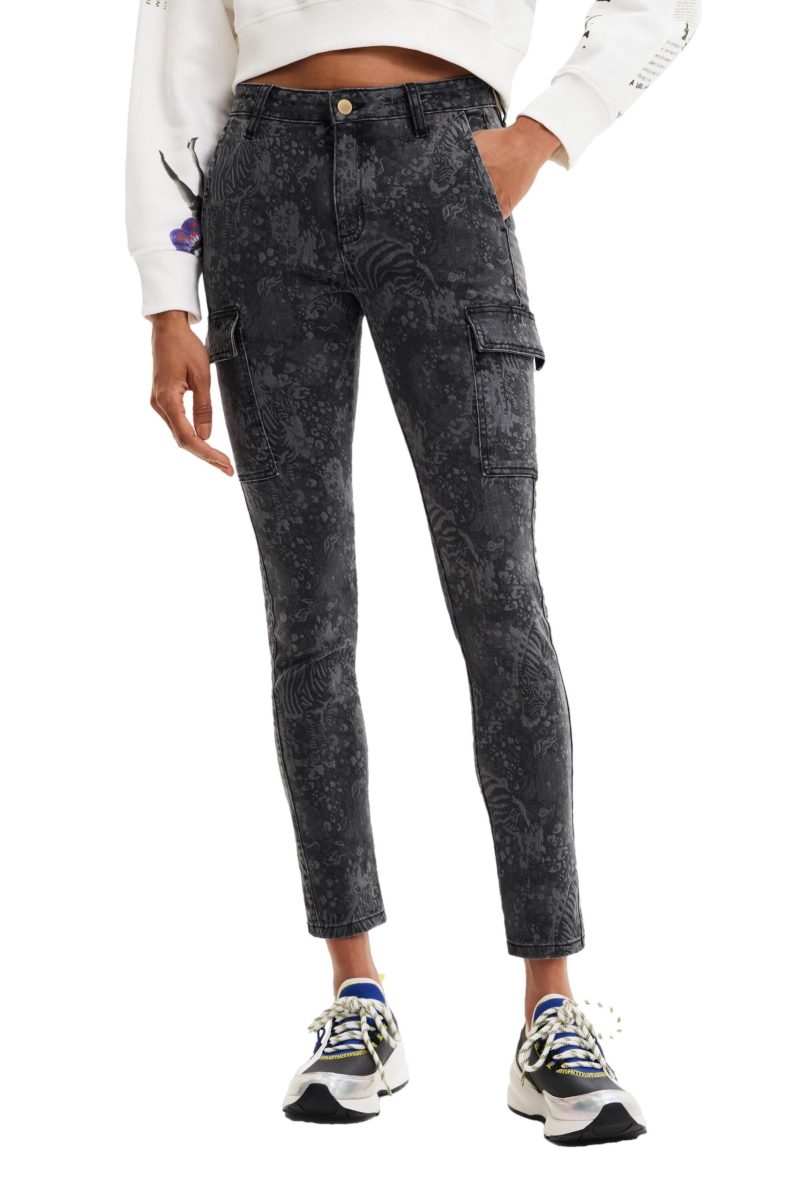 Desigual Jeans Mulher - 320979 - Image 2