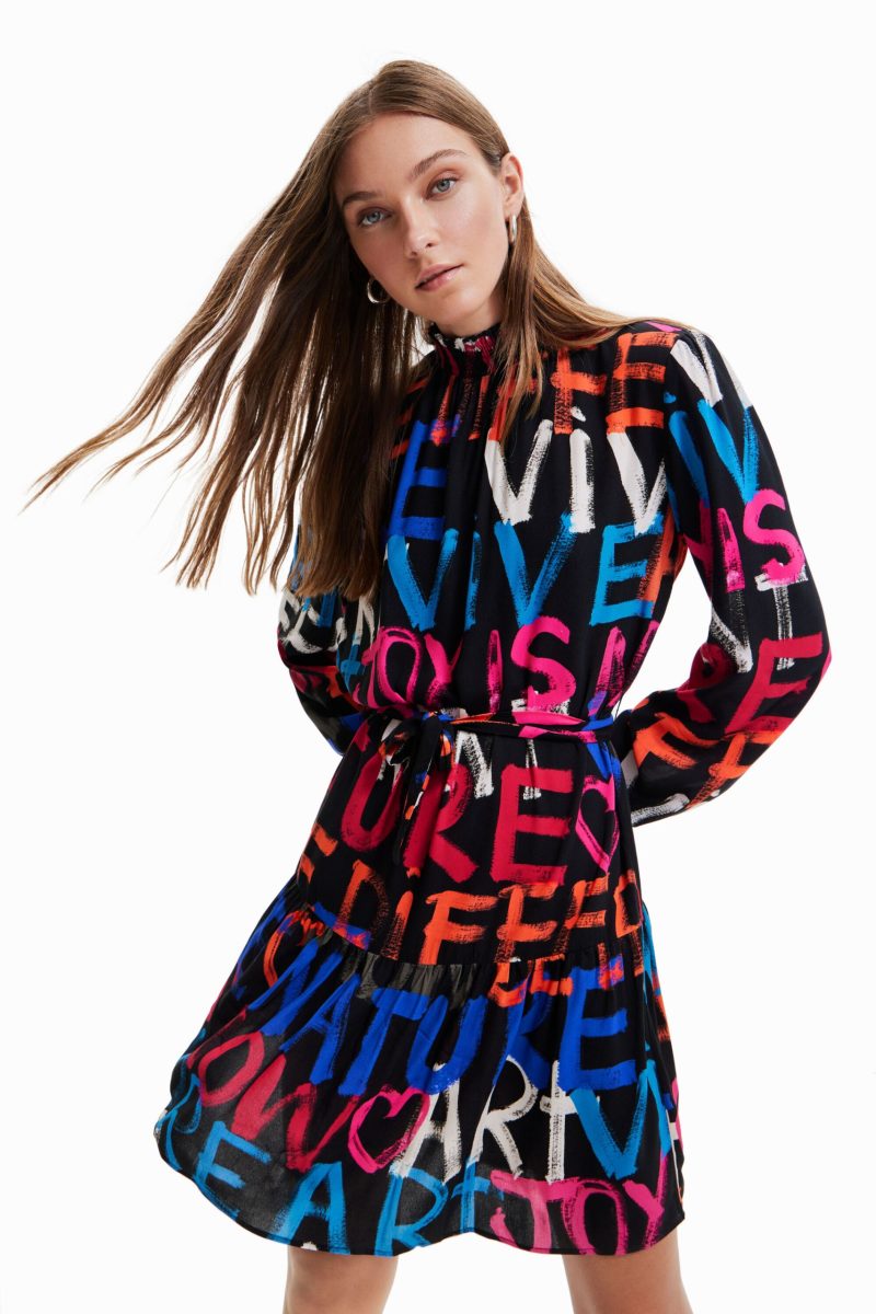 Desigual Vestido Mulher - 329027 - Image 3