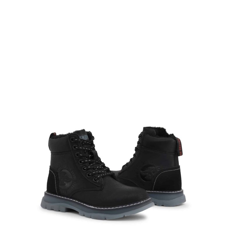 Shone Botas de cano baixo 50051-001_BLACK - Image 3