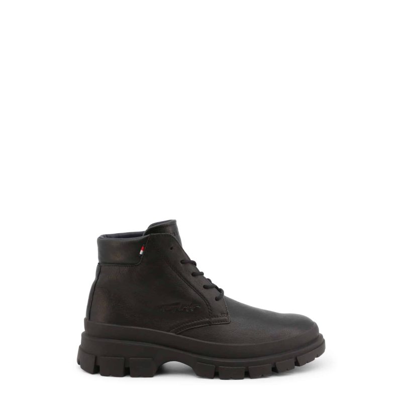 Tommy Hilfiger Botas de cano baixo FM0FM03799_BLACK