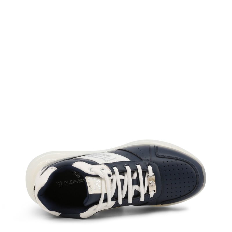 Plein Sport Tênis SIPS963-85_NAVY-WHITE - Image 3