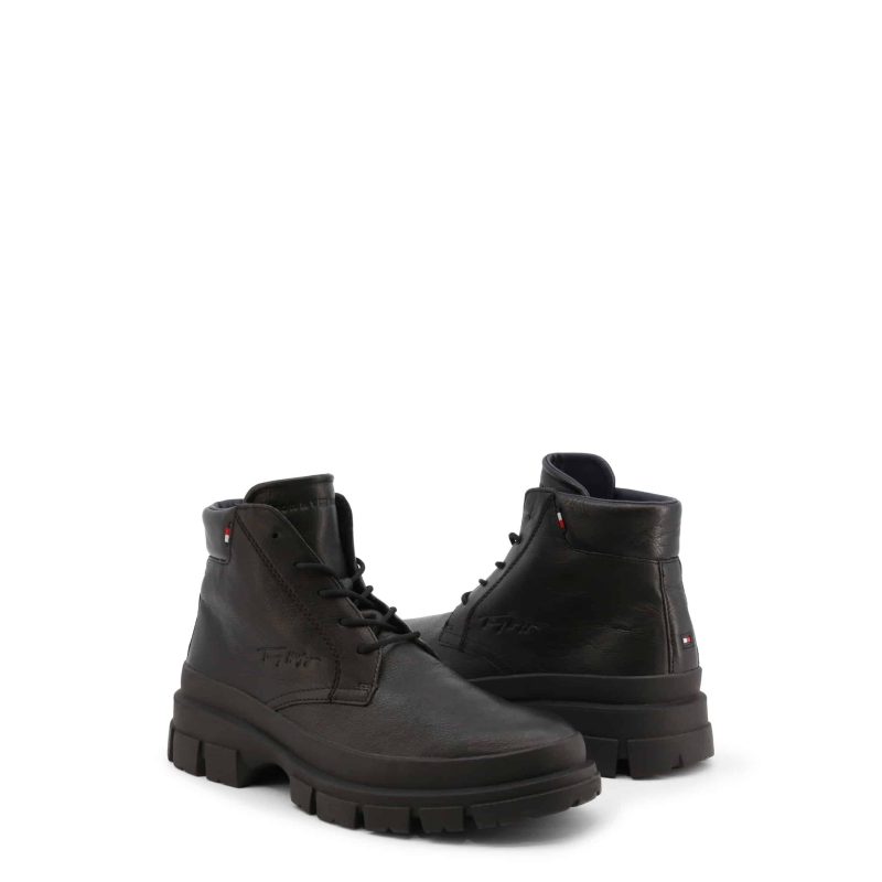 Tommy Hilfiger Botas de cano baixo FM0FM03799_BLACK - Image 2