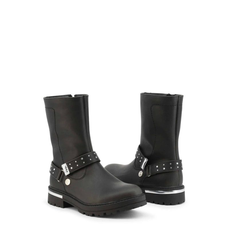 Shone Botas de cano baixo 18004-022_BLACK - Image 3