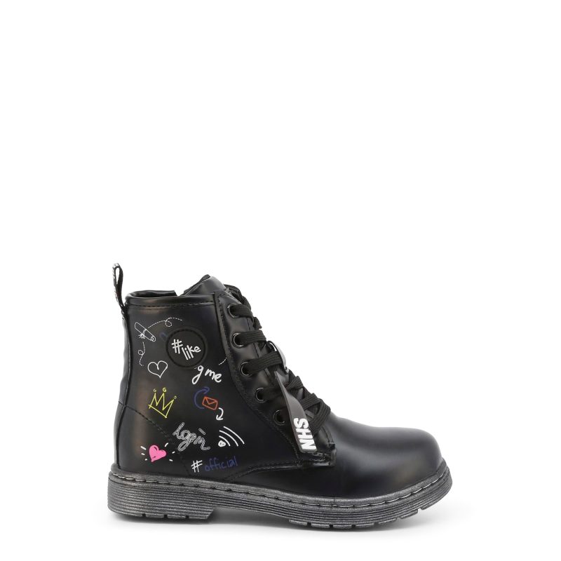 Shone Botas de cano baixo 3382-052_BLACK-MULTI