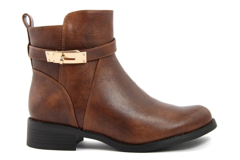 Fashion Attitude Botas de cano baixo FAG_AX8508_17_CAMEL