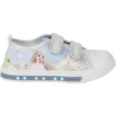 ZAPATILLA LONETA SUELA PVC CON LUCES ALGODÓN FROZEN