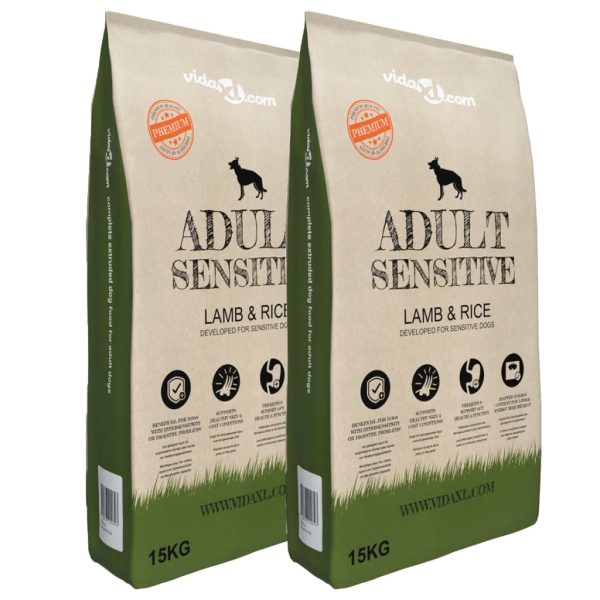 Comida premium para perros Adult Sensitive Lam & Rice 2uds 30kg