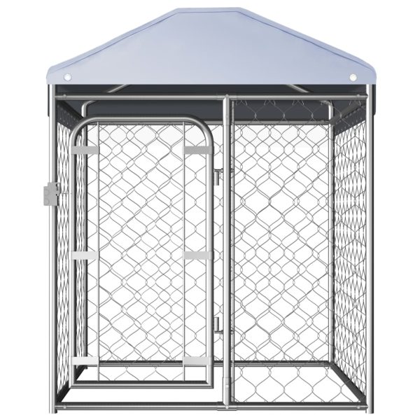 Caseta exterior con techo 100x100x125 cm - Imagen 2