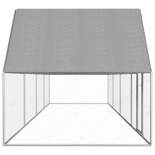 Gallinero 8x2x2 m acero galvanizado - Imagen 3