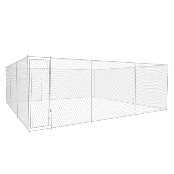 Caseta exterior en acero galvanizado 570x570x185 cm