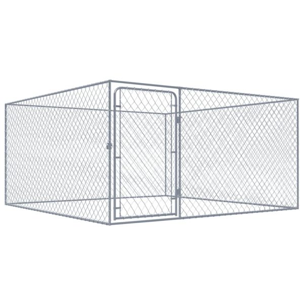 Caseta exterior de acero galvanizado 2x2x1 m