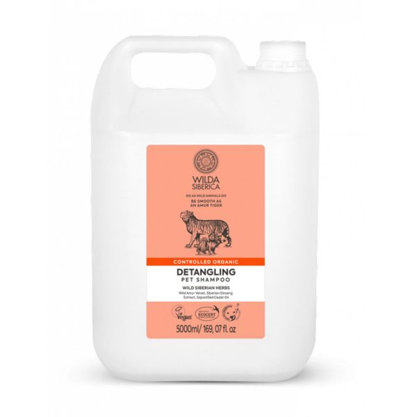 NATURA SIBERICA WILDA CHAMPU DESENREDANTE 5000ML