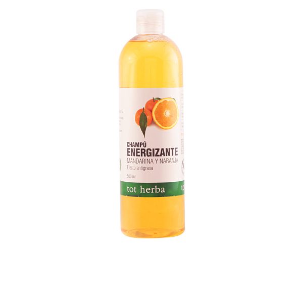 CHAMPÚ ENERGIZANTE mandarina y naranja 500 ml