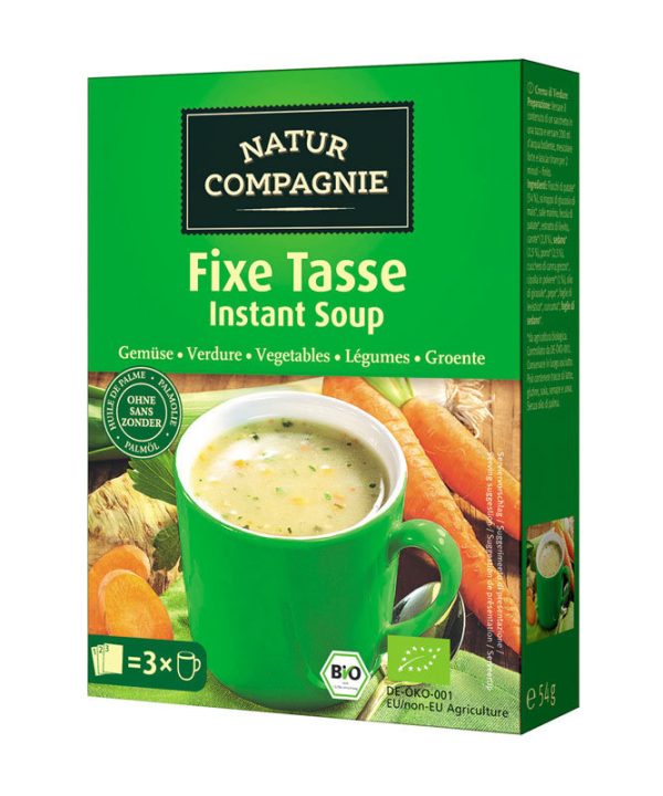 SOPA INST. VERDURAS BIO 3x18g CAJA