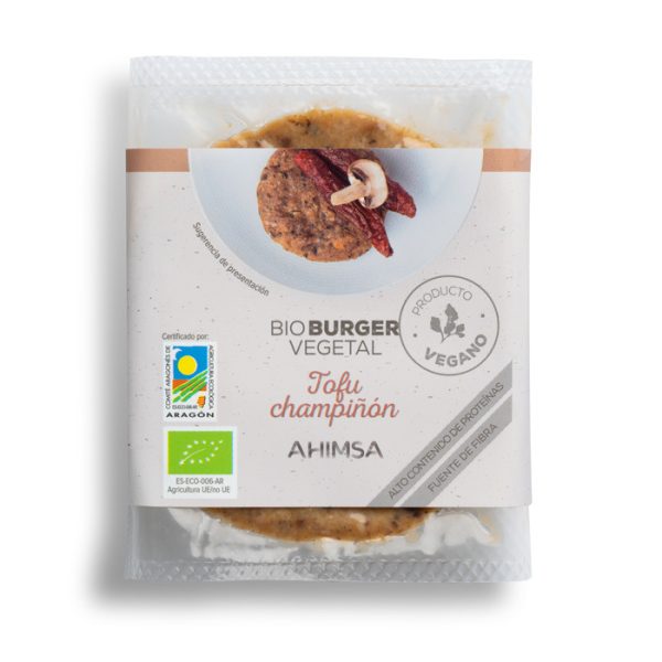 REFRIG HAMBURGUESA BIO  TOFU CHAMPIÑON 160G