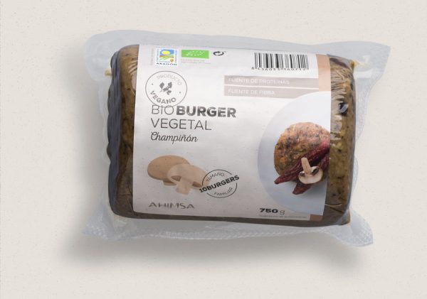 REFRIG HAMBURGUESA BIO CHAMPIÑON FAM  750GR