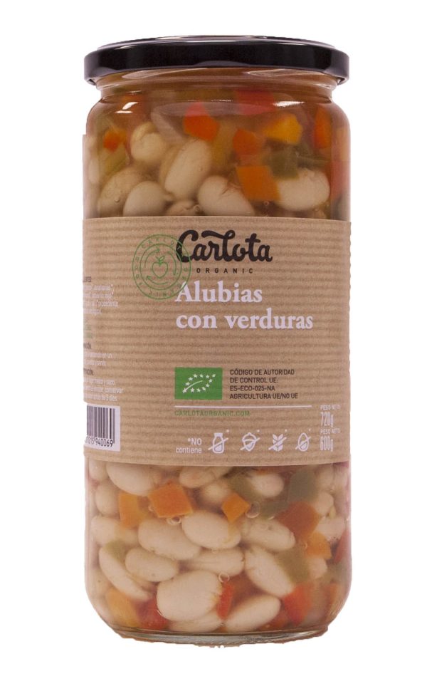 ALUBIAS CON VERDURAS 720gr